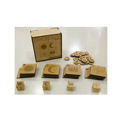 Piecepack (madera de aliso)