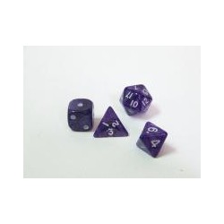 Dado 10 caras Perla Morado