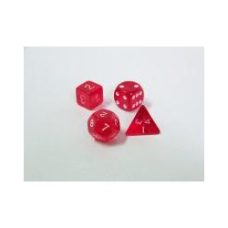 Dado 6 caras Gema Rojo