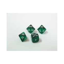 Dado 6 caras Gema Verde