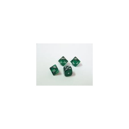 Dado 6 caras Gema Verde