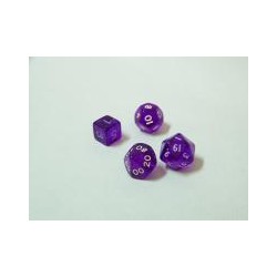 Dado 12 caras Gema Morado