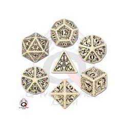 Set de 7 dados Steampunk...