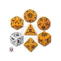 Set de 7 dados Deadlands...