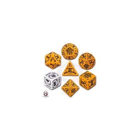 Set de 7 dados Deadlands...