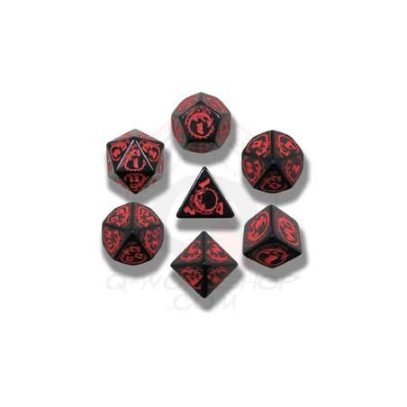 Set de 7 dados Dragon...