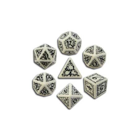Set de 7 dados Elvish...