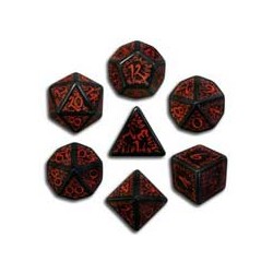 Set de 7 dados Elvish...