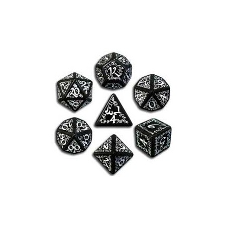 Set de 7 dados Elven...