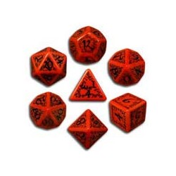 Set de 7 dados Elvish...