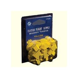 Wooden Tokens Yellow