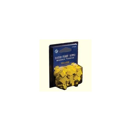 Wooden Tokens Yellow
