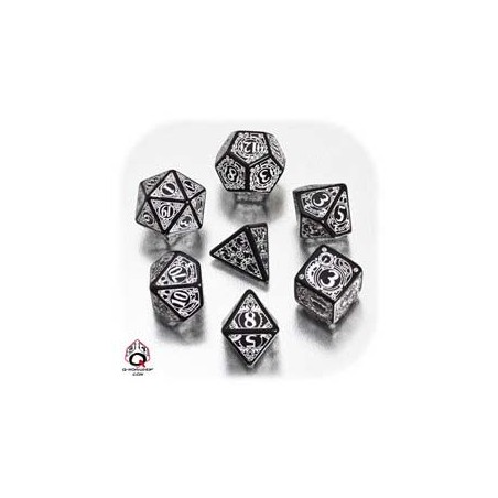 Set de 7 dados Steampunk...