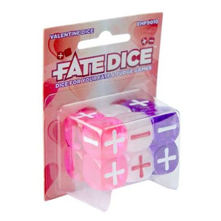 Fate Dice: Valentine Dice