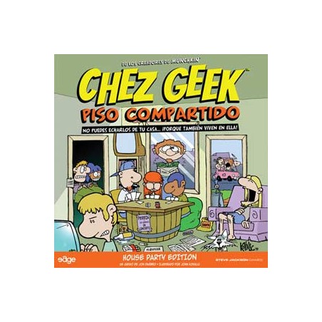 Chez Geek: Piso compartido