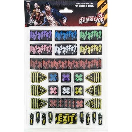 Zombicide. Fichas de plástico