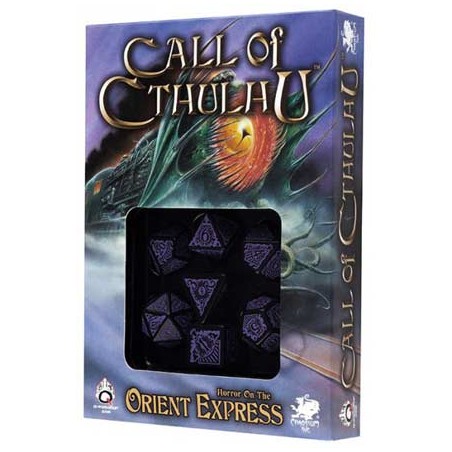 Set de 7 dados Cthulhu -...