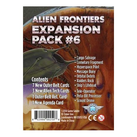 Alien Frontiers: Expansion...