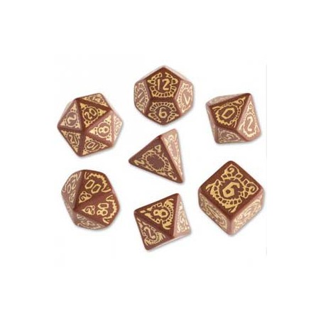 Set de 7 dados Pathfinder...