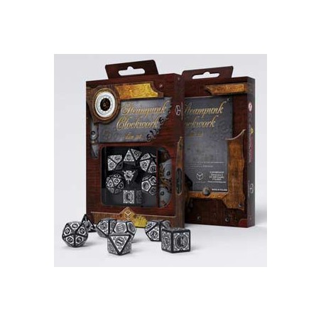 Set de 7 dados Steampunk...