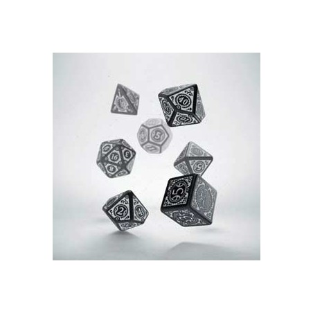 Set de 7 dados Steampunk...