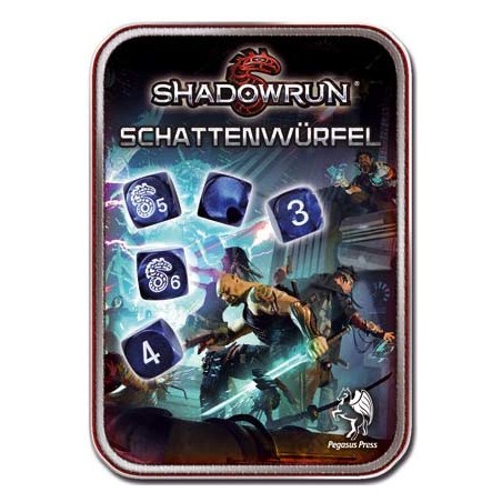 Set de dados Shadowrun...