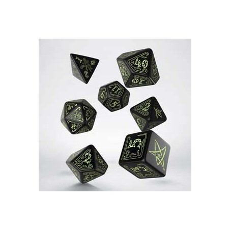 Set de 7 dados Cthulhu...
