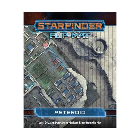 Starfinder Flip-Mat: Asteroid