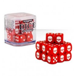 Dice Cube Warhammer: Rojo...