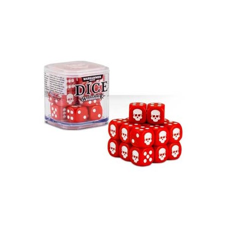 Dice Cube Warhammer: Rojo...