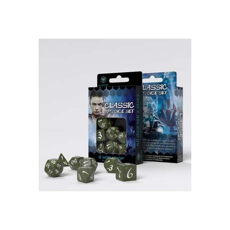 Classic RPG Olive & white...