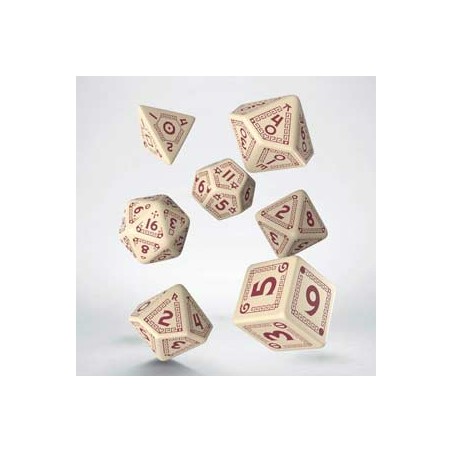 RuneQuest Beige & burgundy...