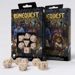 RuneQuest Beige & burgundy...
