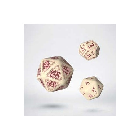 RuneQuest Beige & burgundy...
