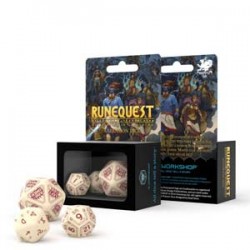 RuneQuest Beige & burgundy...