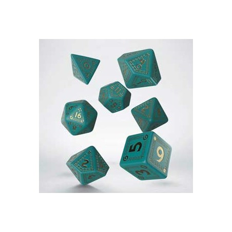 RuneQuest Turquoise & gold...