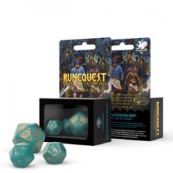 RuneQuest Turquoise & gold...