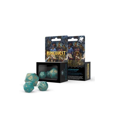 RuneQuest Turquoise & gold...
