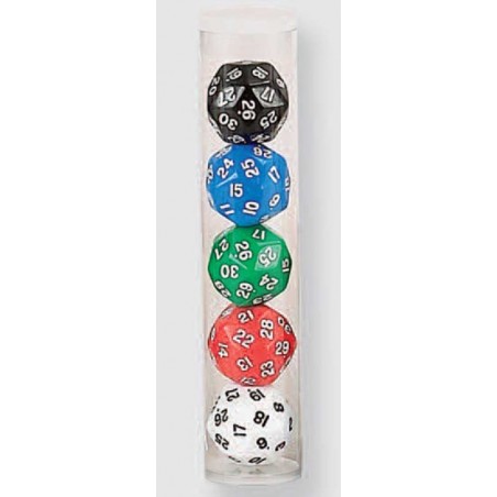 5 dados 30 caras d30 de...
