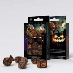Set de 7 dados Halloween...
