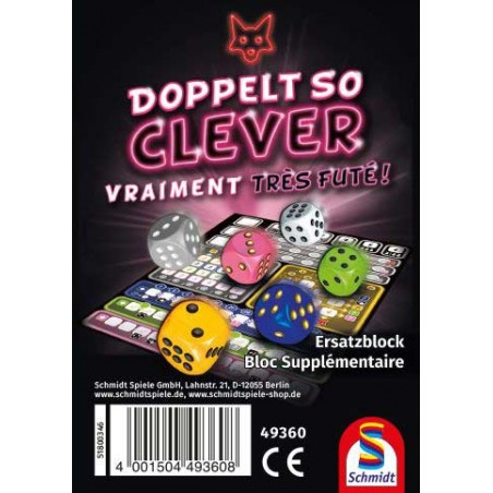 Doppelt so clever....