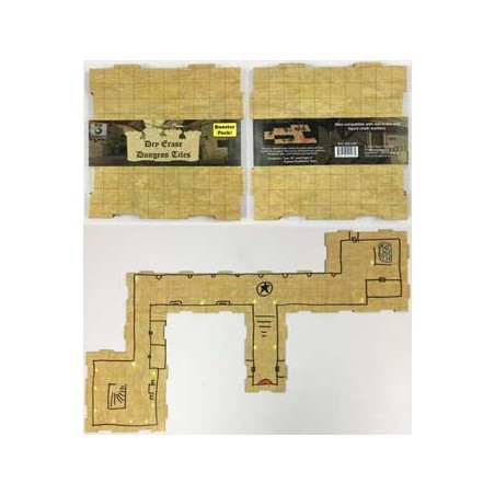 Dry Erase Dungeon Tiles:...