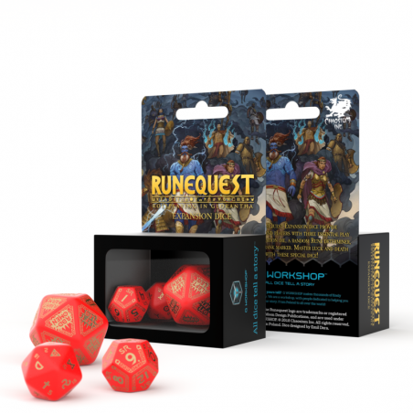 RuneQuest Red & gold...