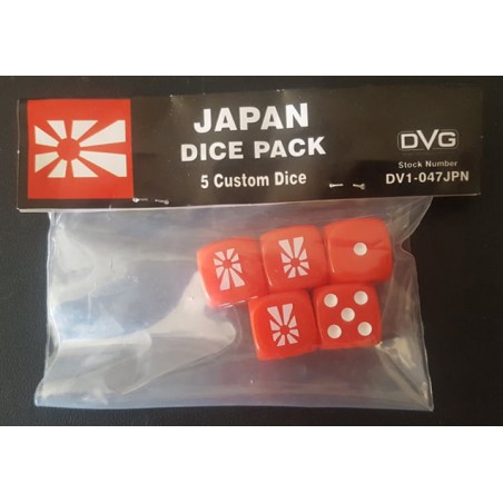 Japan WWII Six-Sided Dice (5)