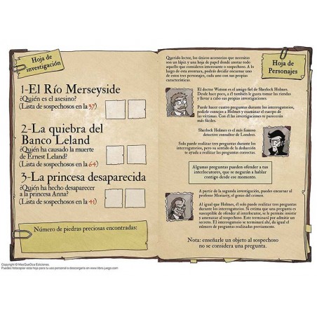 Sherlock Holmes & Moriarty...
