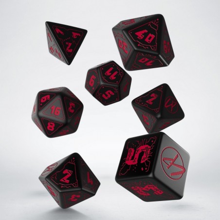 Cyberpunk Red RPG Dice Set...