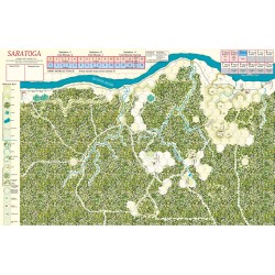 Saratoga: Mounted Mapboard