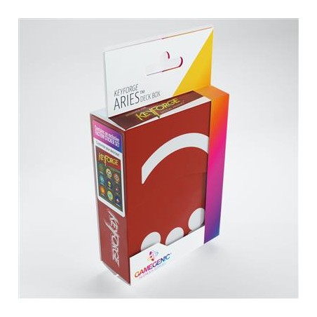 Keyforge Aries Red Deck Box