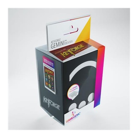 Keyforge Gemini Black Deck Box
