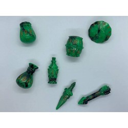 PolyHero Rogue 7-Dice Set -...